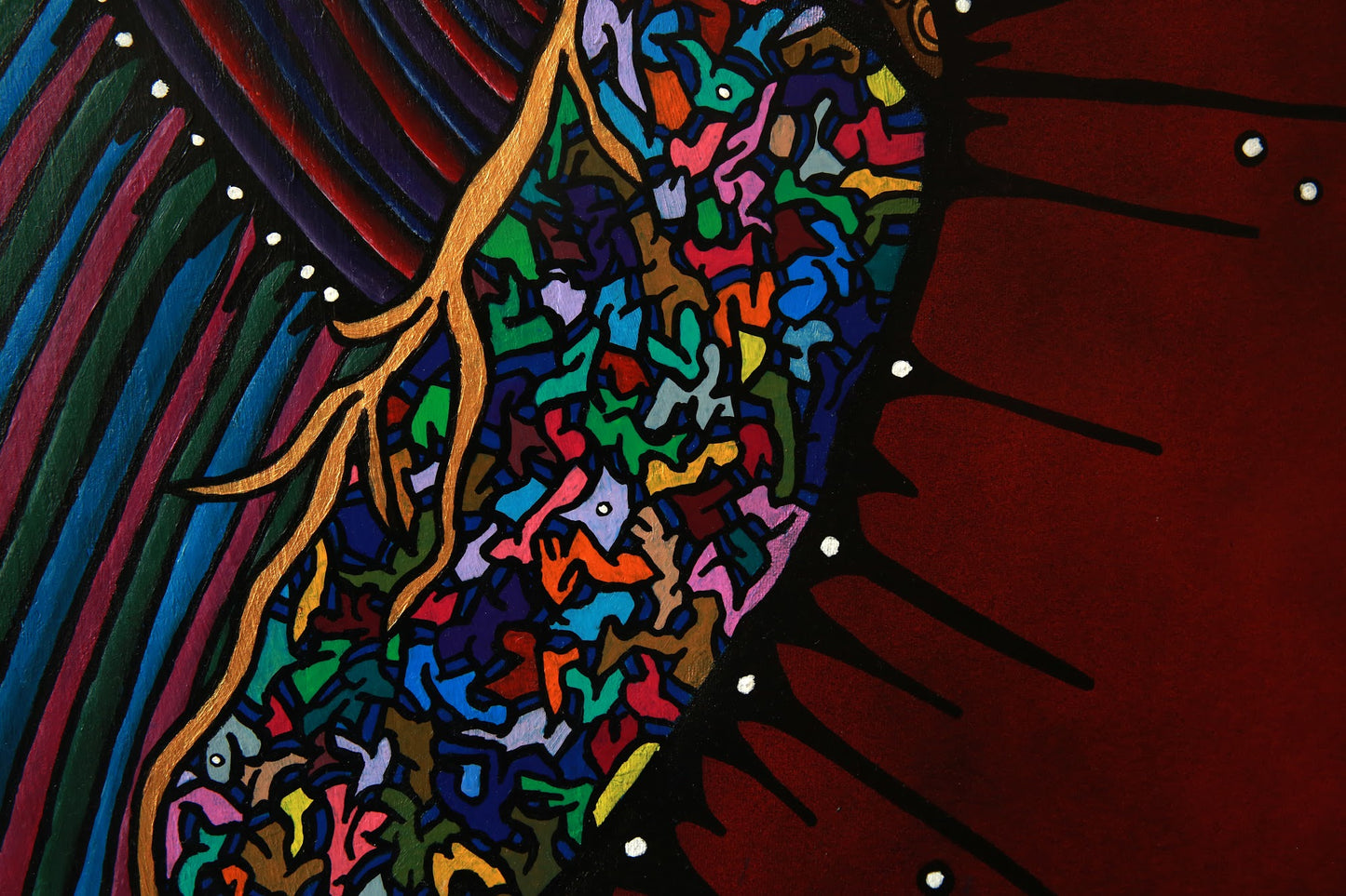 (Sold) ‘The Heart Of An Artist’ (100 x 80 CM)