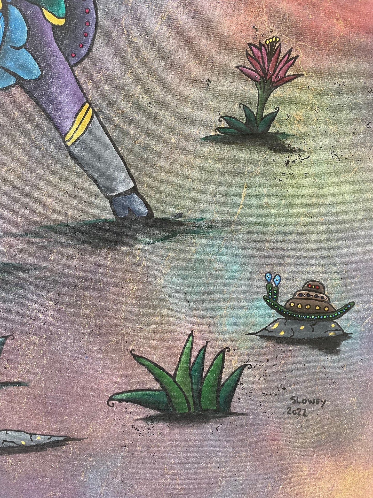 No Worries (166 x 106 CM) Framed