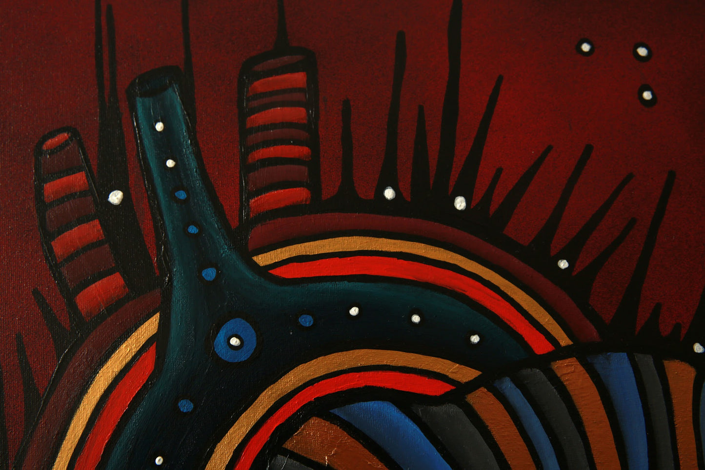(Sold) ‘The Heart Of An Artist’ (100 x 80 CM)