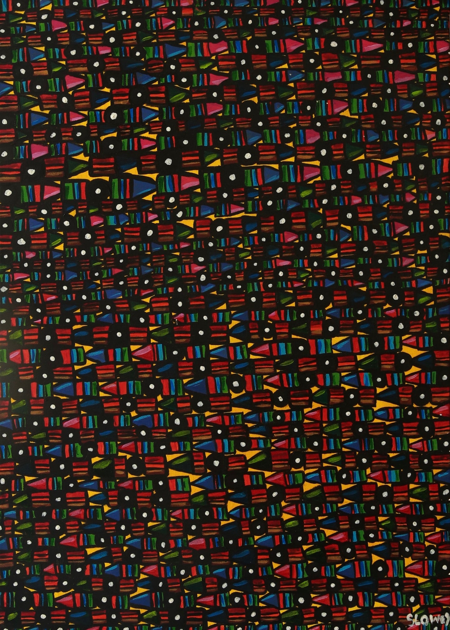 Original painting ‘Society’ 19x27inch