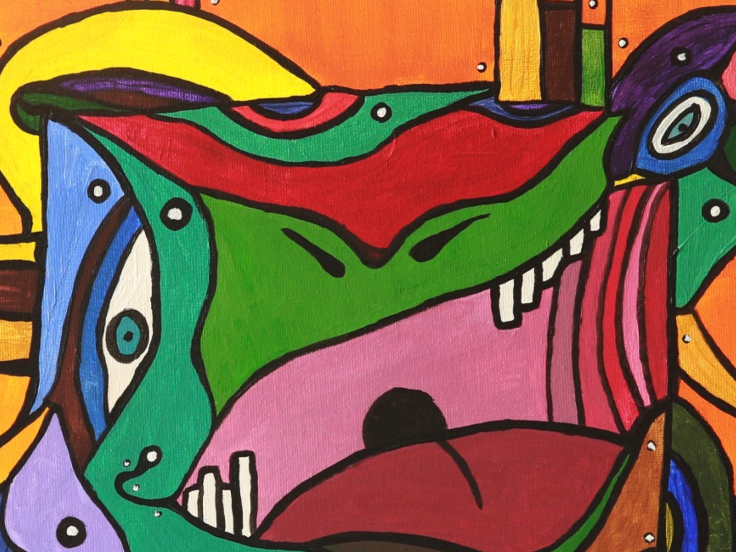 Original painting ‘Splodge’ (16 x 20 inch)