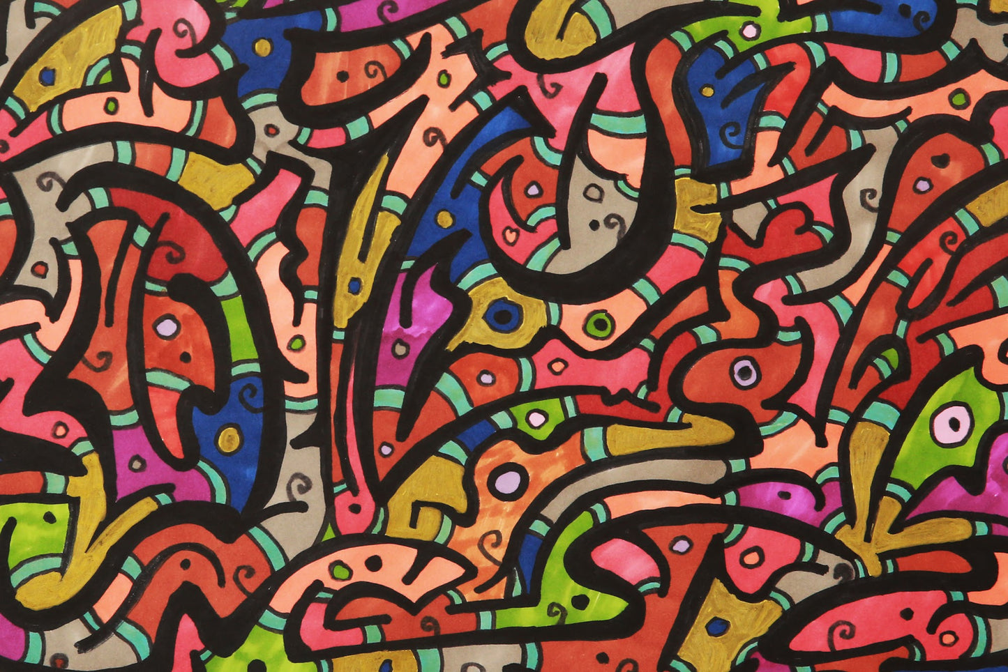 (Sold) Terry the turtle 90x60cm