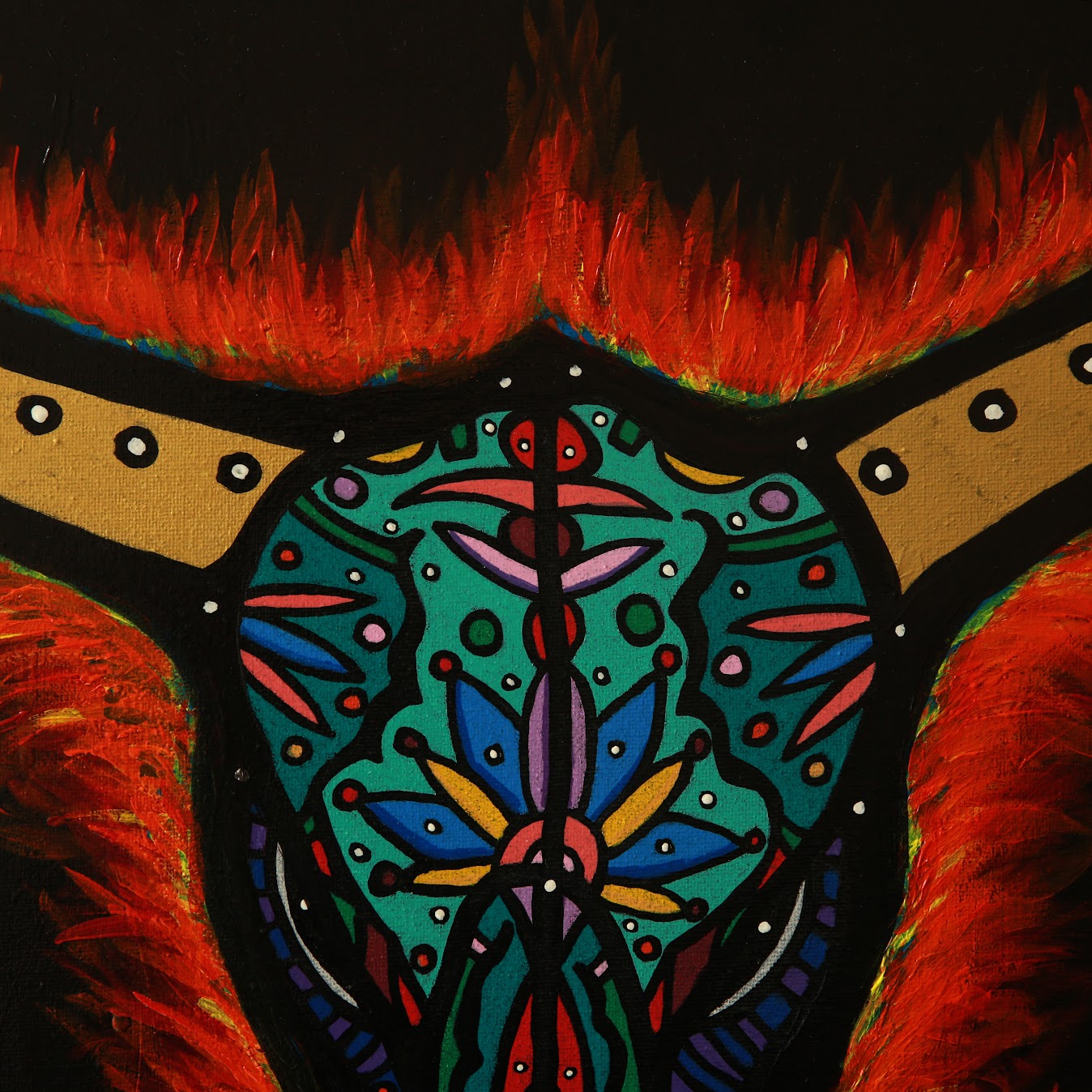 Original painting ‘Spirit Of The Bull’ (70 x 80 cm)