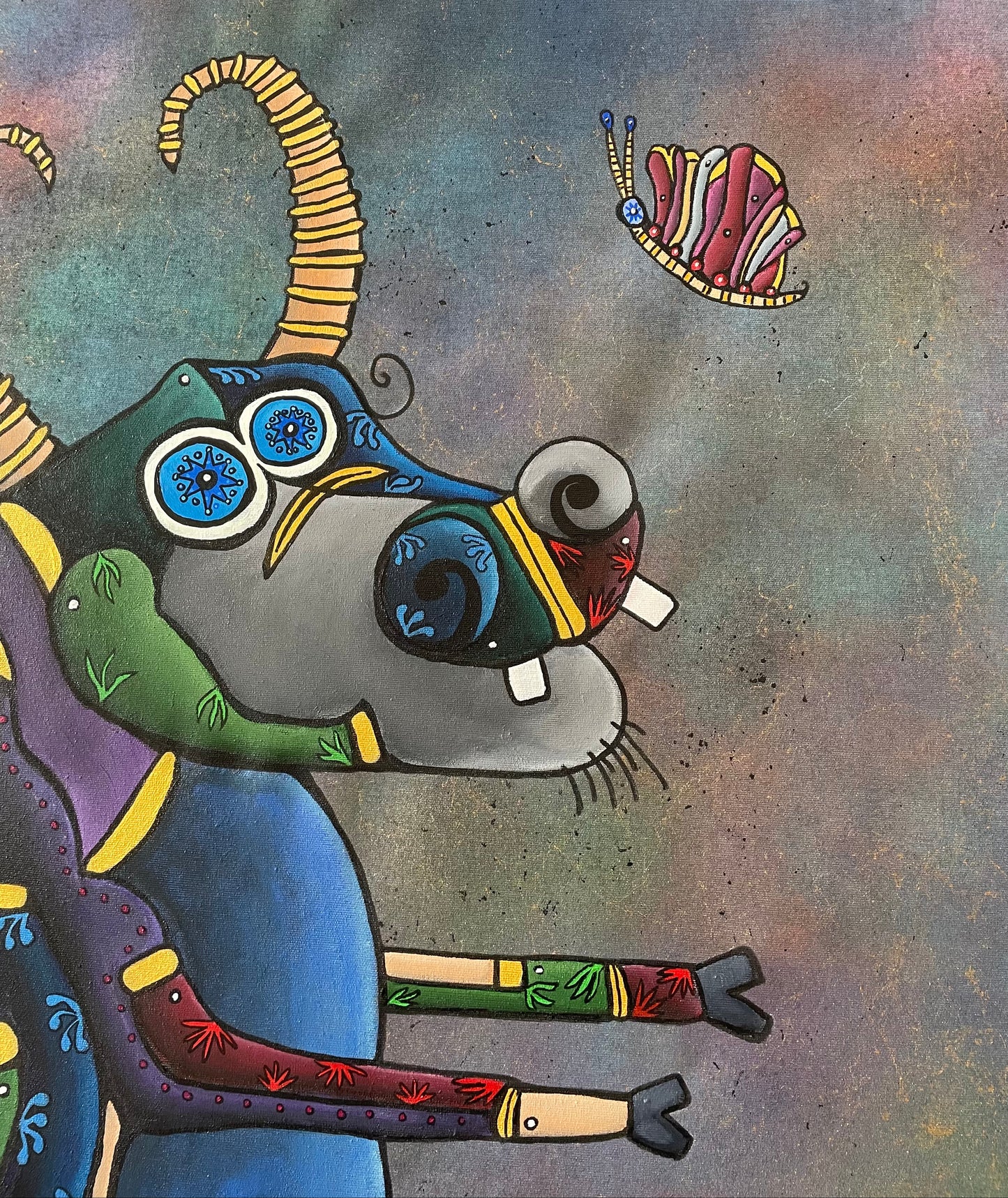 No Worries (166 x 106 CM) Framed