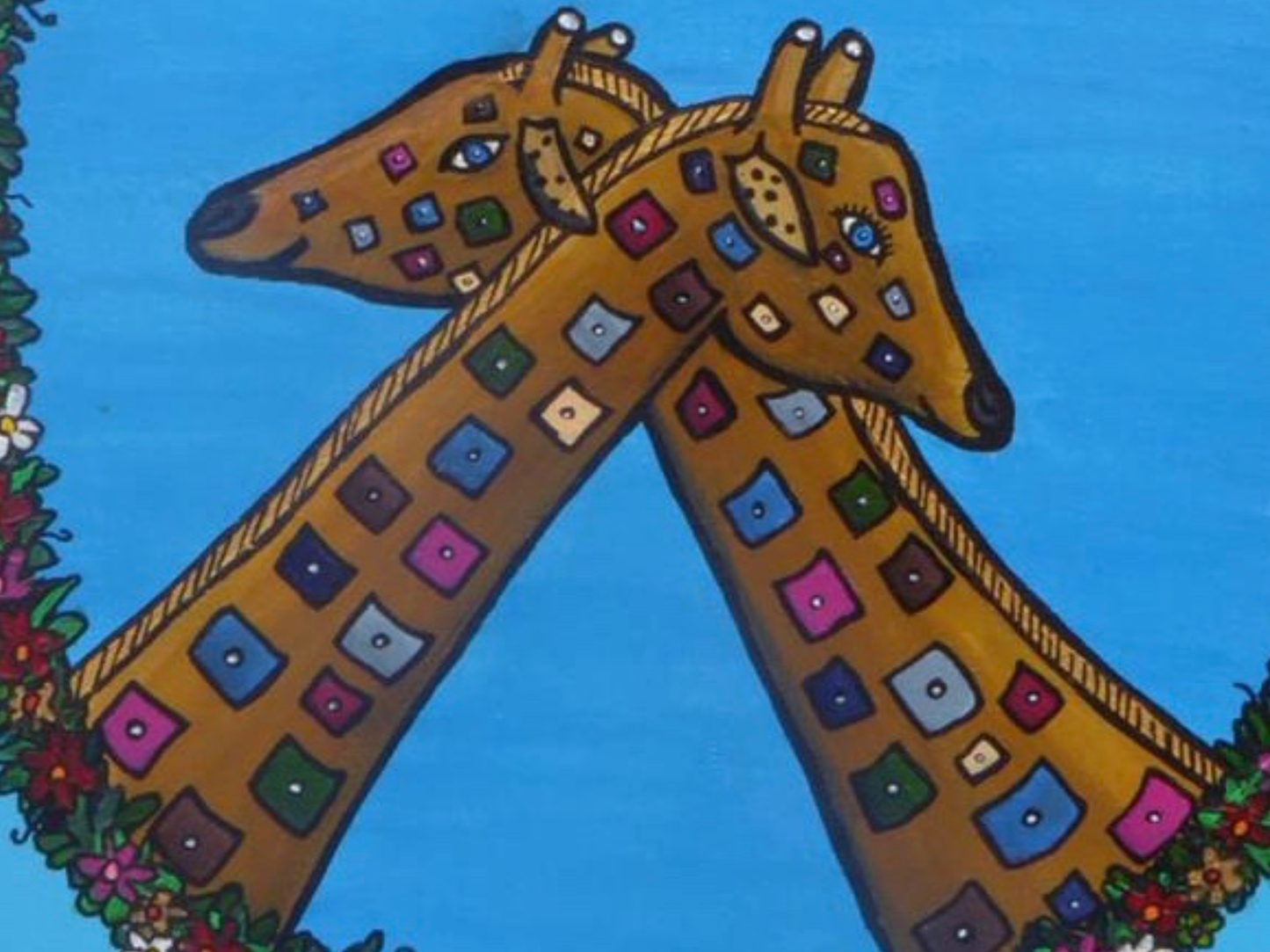 (Sold) ‘Just A Couple Of Giraffes’