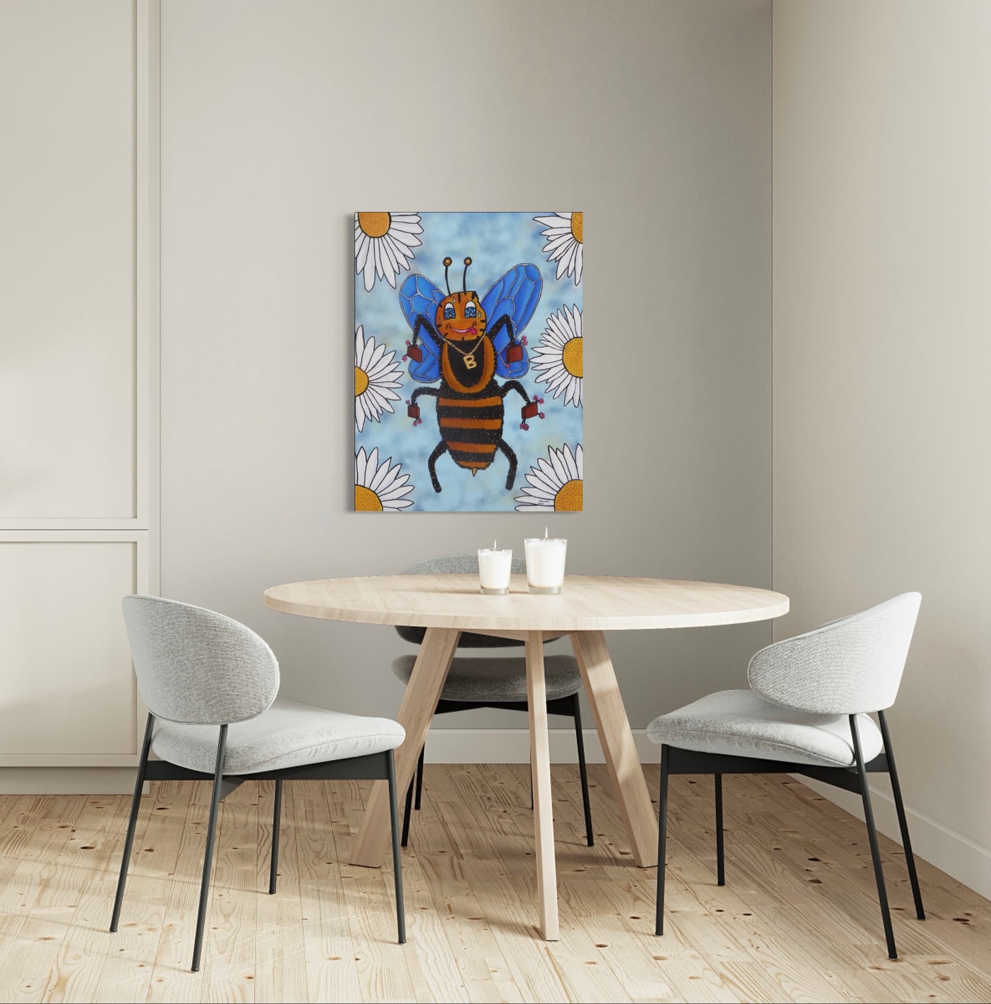 Original Painting ‘Busy Bee’ (105 x 80 cm)