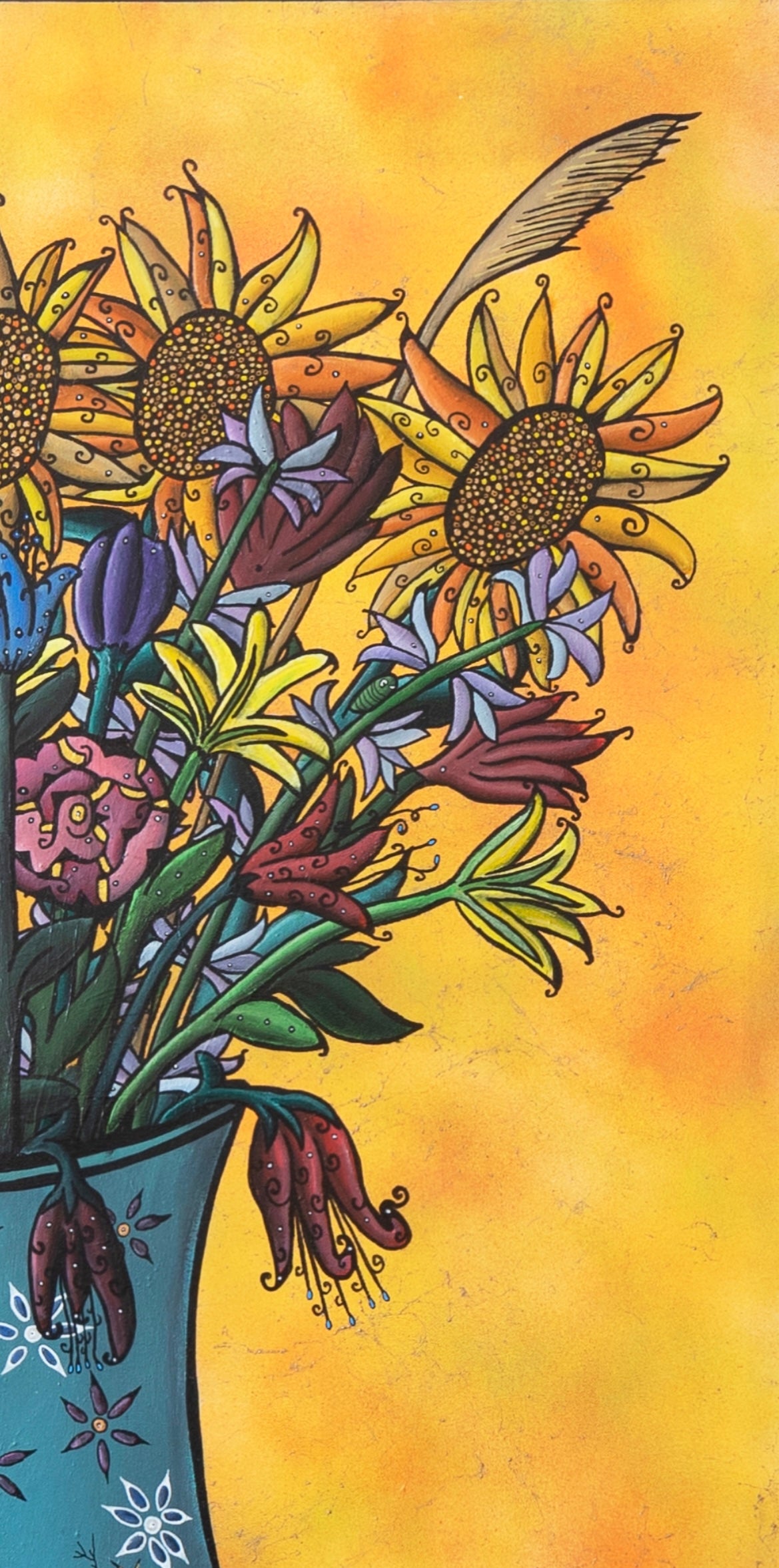 SumFlowers (105 x 80 CM)