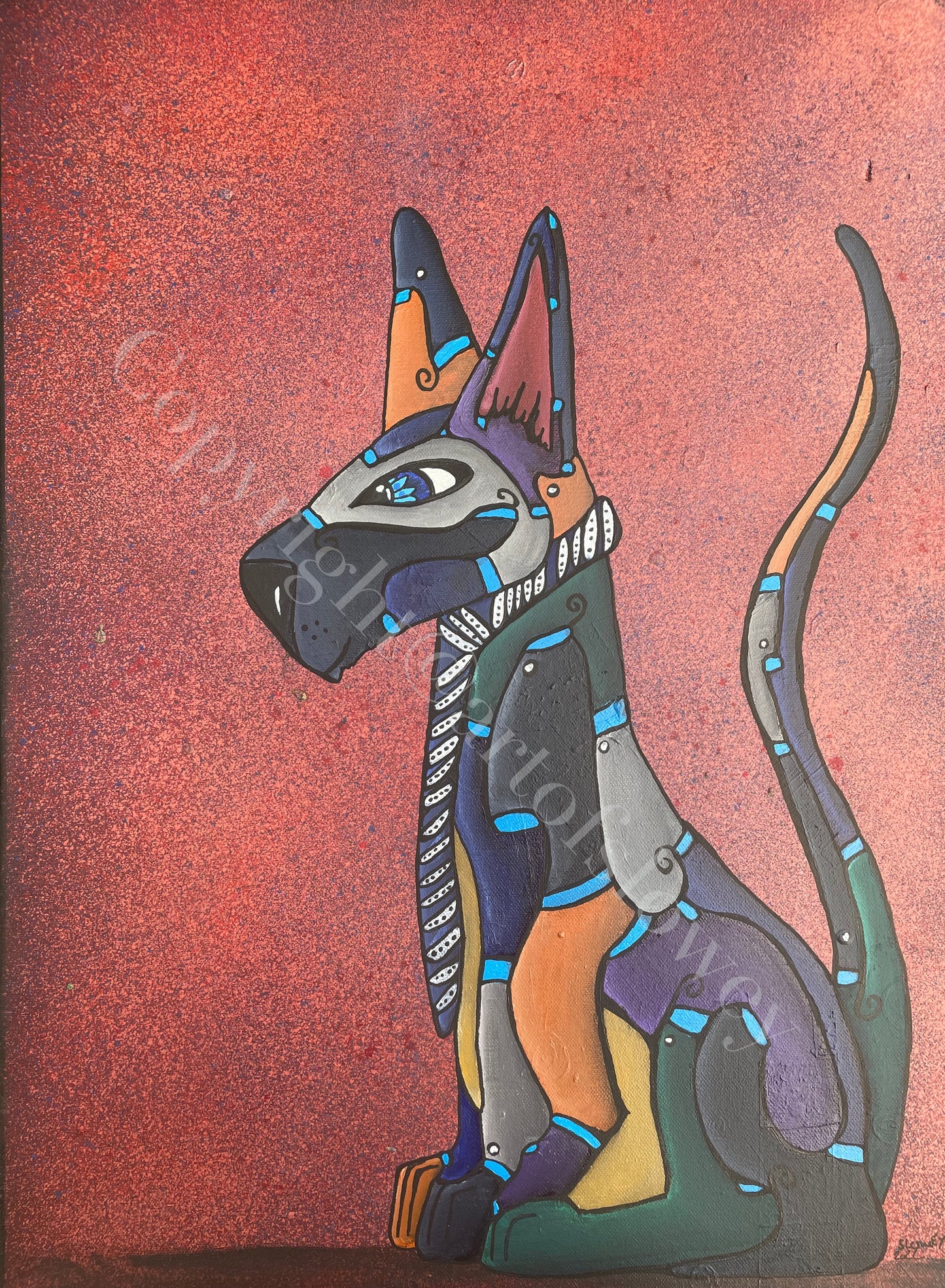 Dog (20 x 36 inch)