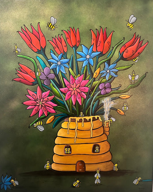 Bee-utiful (100 x 85 CM)