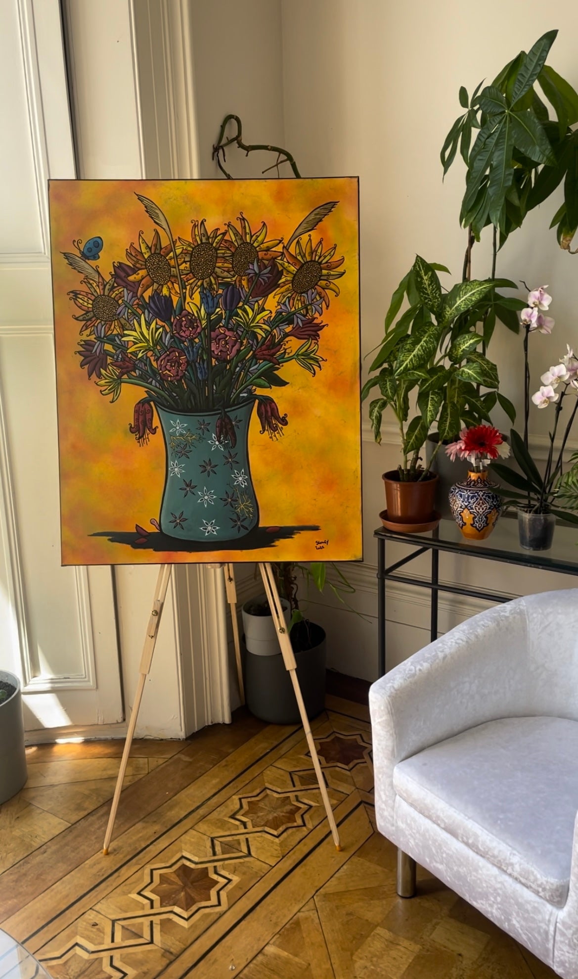 SumFlowers (105 x 80 CM)