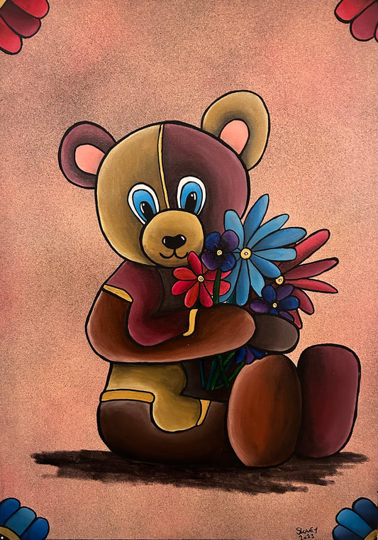 Bearing Gifts (40 x 60 CM) Streched Canvas.