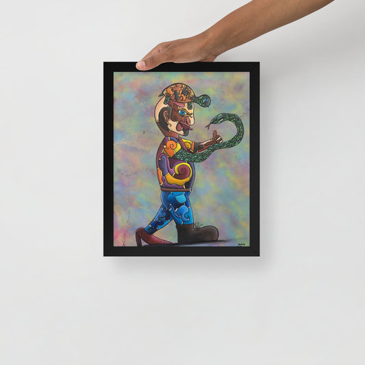 Weird Wally, Framed poster