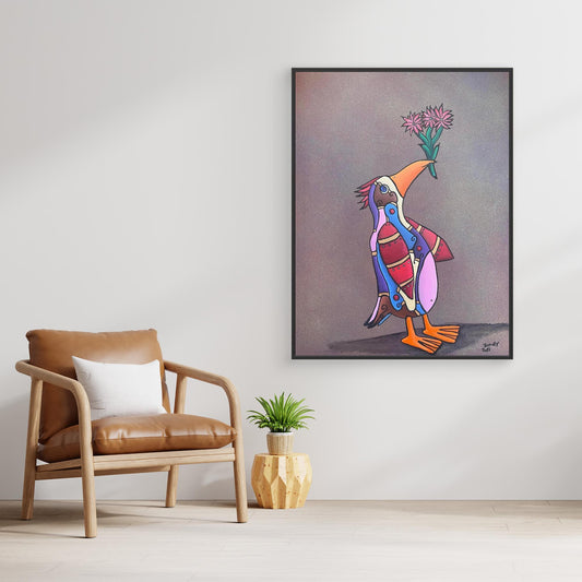 ‘For You’ Framed Canvas Print