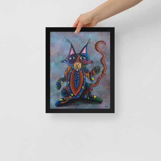 Catnip, Framed photo paper poster