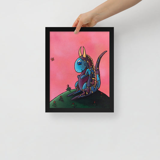 Bubblegum, Framed photo paper poster