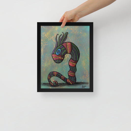 Mr Wigglesworth, Framed photo paper poster