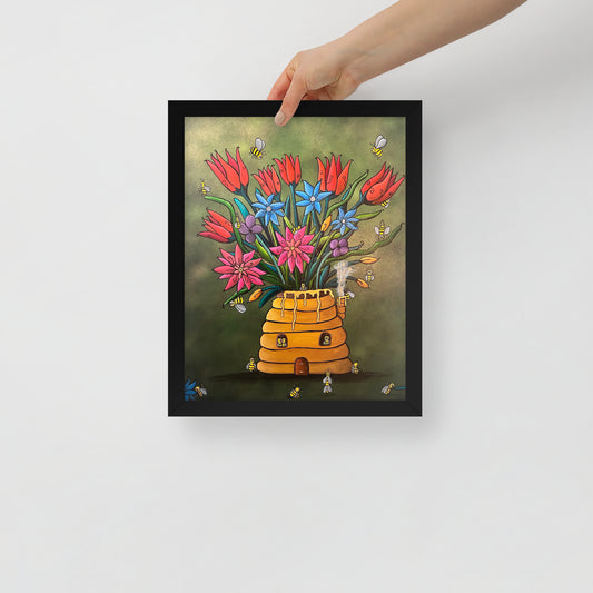 Beautiful, Framed photo paper poster