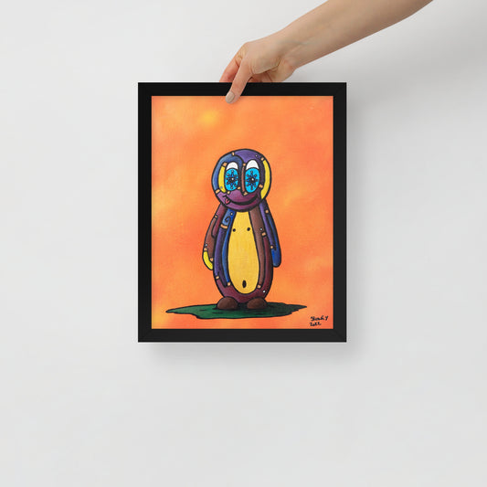 Golden Boy, Framed photo paper poster