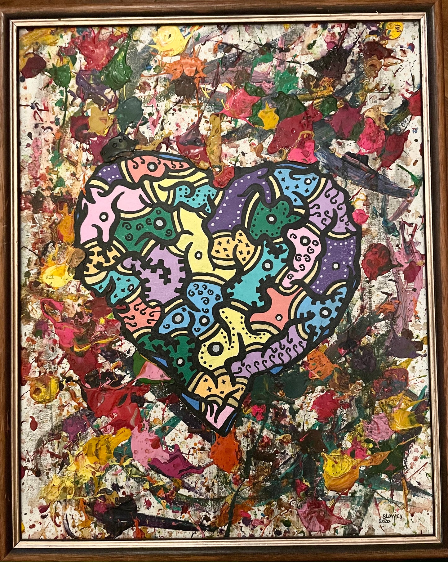 (Sold) ‘No Heart Without Art’