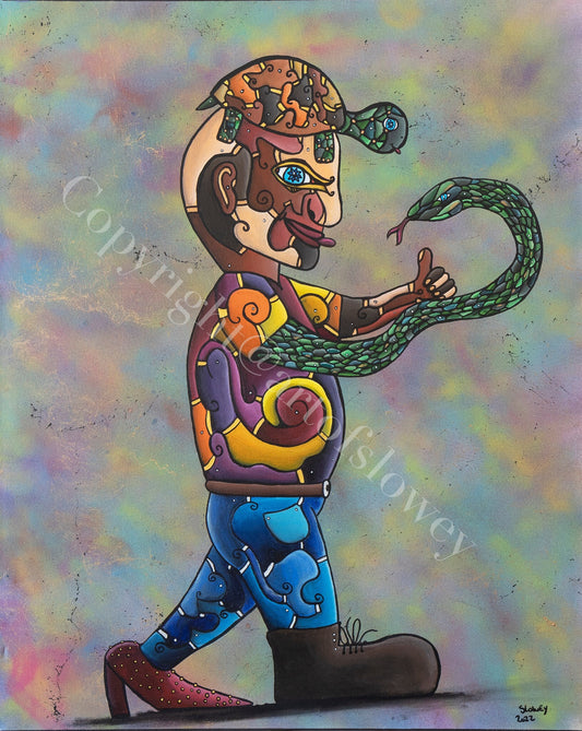 Weird Wally (105 x 80 CM)