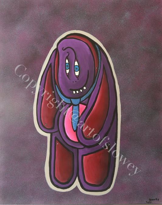 Original painting ‘The Boss’ (100 x 80 CM) Mixed Media