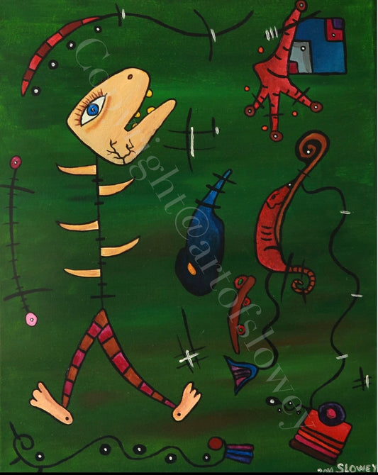 (Sold) ‘Ossium’ (16 x 20 inch)