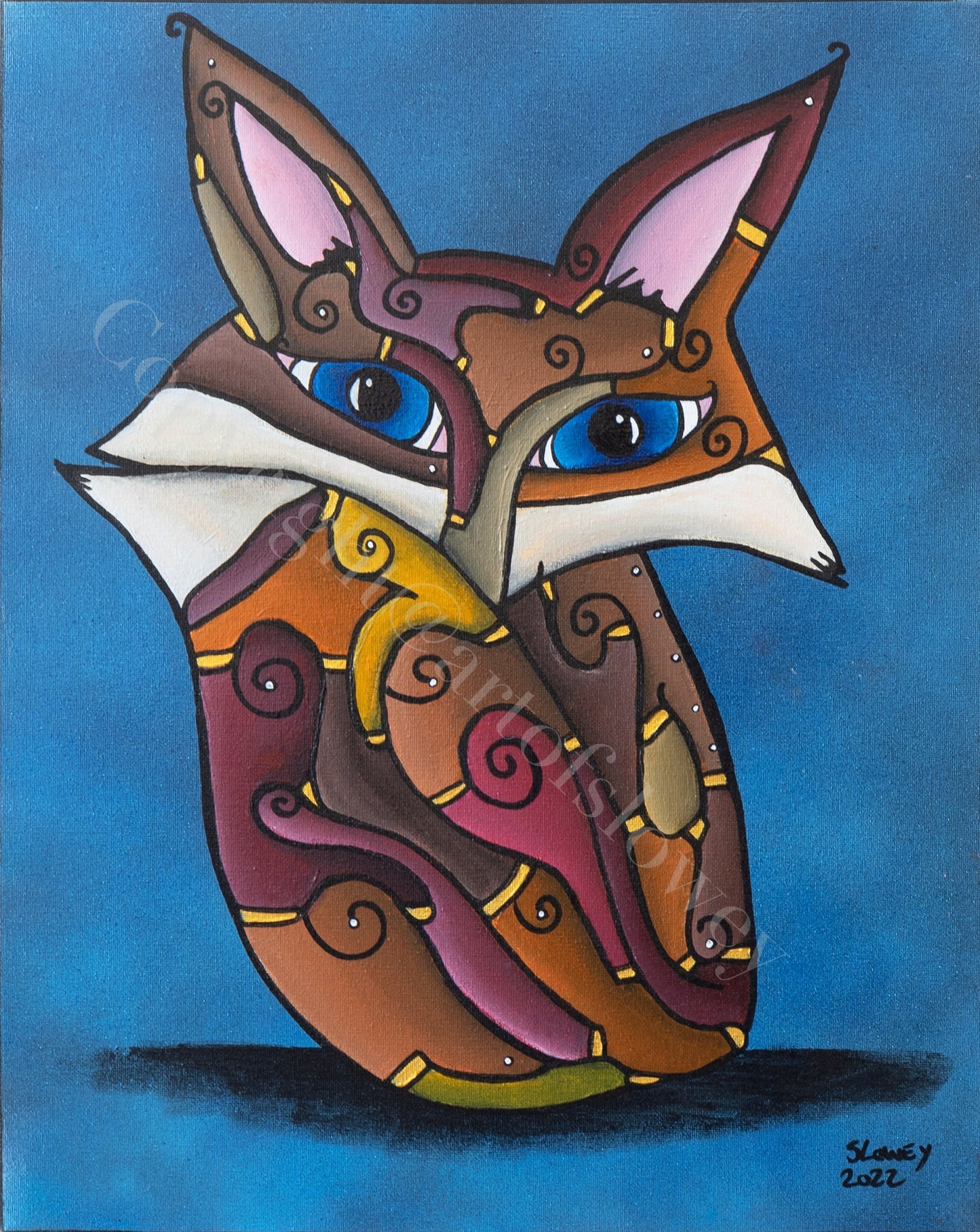 Hey Foxy ( 16 x 20 inch)