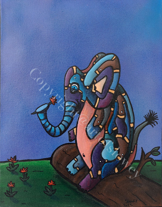 Love the little things (28 x 36cm)